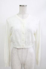 画像1: MILK / Loveカーデ  オフ×ホワイトマーブル H-26-04-09-016-ML-TO-KB-ZH (1)