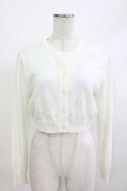 画像1: MILK / Loveカーデ  オフ×ホワイトマーブル H-26-04-09-016-ML-TO-KB-ZH