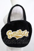 Emily Temple cute / Emily'sファーバッグ  ブラック H-26-04-09-017-ET-BG-KB-ZH