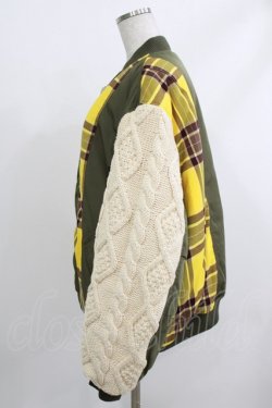 画像2: Candy Stripper / CND JUMBLE MA-1  カーキ H-26-04-10-026-PU-JA-KB-ZH