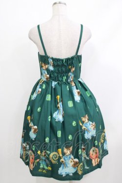 画像3: Emily Temple cute / Oz catsキャミソールワンピース  モスグリーン H-26-04-10-004-ET-OP-KB-ZH