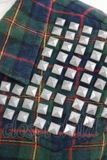 画像5: Candy Stripper / STUDS CHECK ONE-PIECE  グリーン H-26-04-10-035-PU-OP-KB-ZH (5)