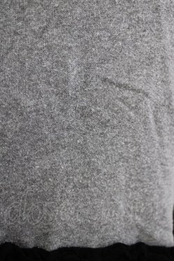 画像4: Candy Stripper / フリルスウェットワンピース  グレー×ブラック H-26-04-10-037-PU-OP-KB-ZH