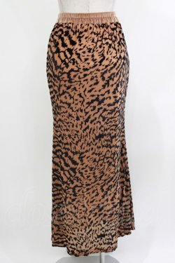 画像3: merry jenny / オパールベロアフレアスカート  ブラウン H-26-04-10-038-LO-SK-KB-ZH