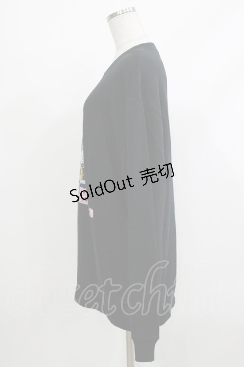 画像2: NieR Clothing / プリントSWEAT  2XL 黒 H-26-04-10-046-PU-TO-KB-ZH (2)