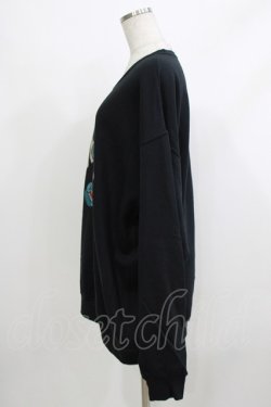 画像2: NieR Clothing / プリントSWEAT  XL 黒 H-26-04-10-048-PU-TO-KB-ZH