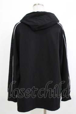 画像3: NieR Clothing / ロゴプリントプルパーカー  黒 H-26-04-10-049-PU-TO-KB-ZH
