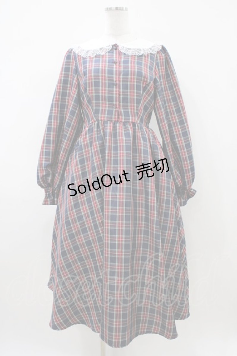 画像1: m petit by misako / サンリオキャラクターズコラボ ハローキティ ワンピース M ネイビー H-26-04-10-1031-LO-OP-NS-ZH (1)