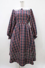 画像1: m petit by misako / サンリオキャラクターズコラボ ハローキティ ワンピース M ネイビー H-26-04-10-1031-LO-OP-NS-ZH (1)