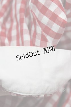 画像4: Nile Perch / ギンガムチェックセーラーワンピース Free レッド H-26-04-10-1032-LO-OP-NS-ZH