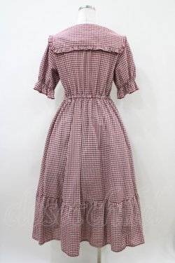 画像2: m petit by misako / AM*ギンガムCHKワンピース M レッド H-26-04-10-1033-LO-OP-NS-ZH