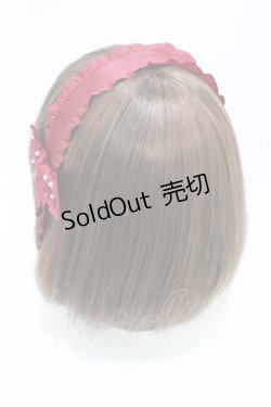 画像2: m petit by misako / AMPLリボンカチューシャ  レッド H-26-04-10-1004-LO-AC-NS-ZH