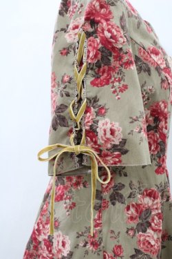 画像3: axes femme / 花柄ワンピース M ベージュ H-26-04-10-1040-AX-BL-NS-ZH