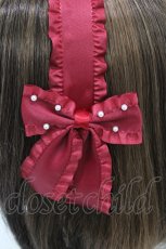 画像3: m petit by misako / AMPLリボンカチューシャ  レッド H-26-04-10-1004-LO-AC-NS-ZH (3)
