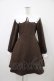 画像1: Amavel / セーラーワンピース Free ブラウン H-26-04-10-1041-CA-OP-NS-ZH (1)