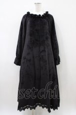 画像1: Favorite / 着る毛布ルームウェア Free ブラック H-26-04-10-1042-LO-OP-NS-ZH (1)
