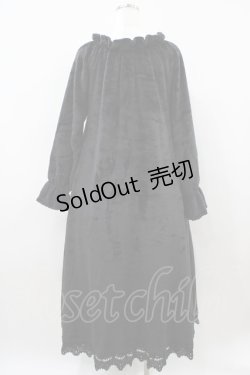 画像2: Favorite / 着る毛布ルームウェア Free ブラック H-26-04-10-1042-LO-OP-NS-ZH