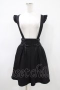 Secret Honey / バックリボンサスペンダースカート Free ブラック H-26-04-10-1047-CA-SK-NS-ZH