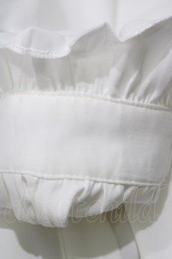 画像4: Secret Honey / パールリボンブラウス Free オフ/ブラック H-26-04-10-1054-CA-BL-NS-ZH