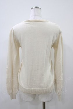 画像2: axes femme / レース使いカーディガン M オフ H-26-04-10-1060-AX-TO-NS-ZH