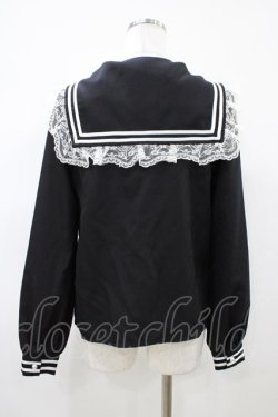 画像2: MA*RS / セーラーブラウス Free ブラック H-26-04-10-1065-EL-BL-NS-ZH