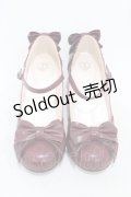 BABY,THE STARS SHINE BRIGHT / アンティークリボンシューズ L ボルドー H-26-04-10-1008-BA-SH-NS-ZH