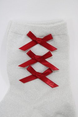 画像2: m petit by misako / AMCSキティリボン  シルバー H-26-04-10-1013-LO-ZA-NS-ZH