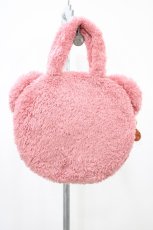 画像2: Maison de FLEUR / ピンくまニアトートバッグ  ピンク H-26-04-10-1015-LO-BG-NS-ZH (2)