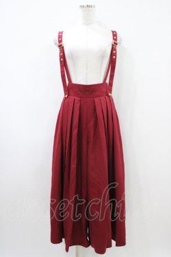 画像1: Amavel / 胡蝶の花遊び袴パンツ Free レッド H-26-04-10-1020-CA-PA-NS-ZH