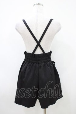 画像2: MA*RS / サスペンダーパンツ Free ブラック H-26-04-10-1021-EL-PA-NS-ZH