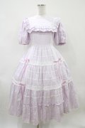 Angelic Pretty / クレッシェンドティアードワンピース Free ラベンダー H-26-04-10-1025-AP-OP-NS-ZH