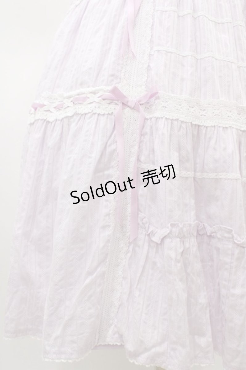 画像5: Angelic Pretty / クレッシェンドティアードワンピース Free ラベンダー H-26-04-10-1025-AP-OP-NS-ZH (5)