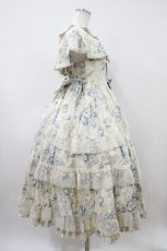 画像3: metamorphose / ロザリーケープ付きジャンパースカート サイズ1 パウダーブルー H-26-04-10-1026-ME-OP-NS-ZH (3)
