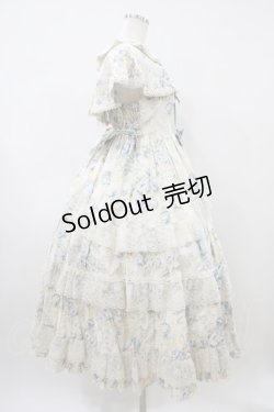 画像3: metamorphose / ロザリーケープ付きジャンパースカート サイズ1 パウダーブルー H-26-04-10-1026-ME-OP-NS-ZH