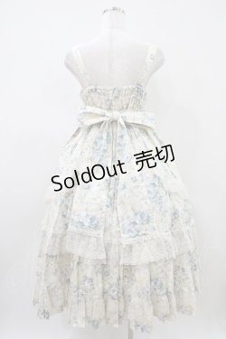 画像7: metamorphose / ロザリーケープ付きジャンパースカート サイズ1 パウダーブルー H-26-04-10-1026-ME-OP-NS-ZH