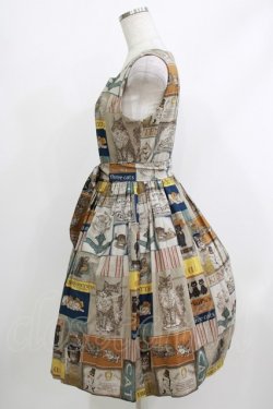 画像2: Jane Marple / Old Catポスタースクエアドレス  ネイビー H-26-04-10-001-JM-OP-KB-ZH