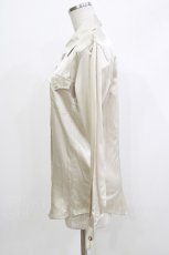 画像2: GADGET GROW / サテンロングスリーブブラウス  ベージュ H-26-04-10-057-GO-BL-KB-ZH (2)