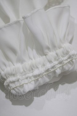 画像6: ATELIER PIERROT / ヨーク切替ブラウス  ホワイト H-26-04-10-058-EL-BL-KB-ZH