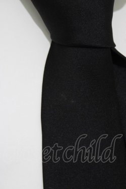 画像3: BPN / ロゴ刺繍ネクタイ  黒 H-26-04-10-072-GO-ZA-AK-ZH