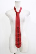 BPN / ロゴジャガードネクタイ  赤 H-26-04-10-074-GO-ZA-AK-ZH