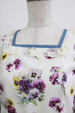 画像4: Melody BasKet / パンジースカーフワンピース  アイボリー H-26-04-10-007-LO-OP-KB-ZH