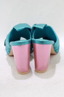 画像3: merry jenny / リボンミュール M ブルー×ピンク H-26-04-10-078-LO-SH-KB-ZH