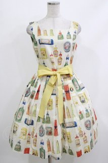 Jane Marple / Savons du Bonheurのドレス アイボリー H-26-04-10-008