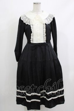 画像1: Melody BasKet / Sicilienne dress  ブラック H-26-04-10-010-LO-OP-KB-ZH