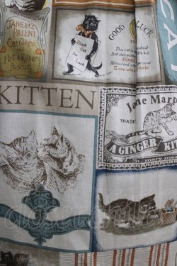 画像4: Jane Marple / Old Catポスタースクエアドレス  ネイビー H-26-04-10-001-JM-OP-KB-ZH