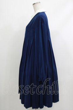 画像2: Candy Stripper / PLEATS ONE-PIECE  ネイビー H-26-04-10-012-PU-OP-KB-ZH