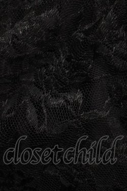 画像4: h.naoto Blood / 異素材レイヤードアシメスカート  黒 H-26-04-10-013-HN-SK-AK-ZH