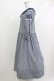 画像2: Candy Stripper / GINGHAM TULLEワンピース  ネイビー H-26-04-10-017-PU-OP-KB-ZH (2)