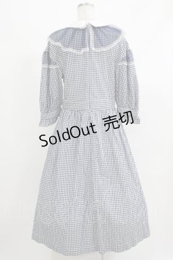画像3: Candy Stripper / GINGHAM TULLEワンピース  ネイビー H-26-04-10-017-PU-OP-KB-ZH