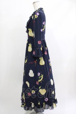 画像2: MILK / ベルベットムーンロングドレス  ナイトブルー H-26-04-10-018-ML-OP-KB-ZH